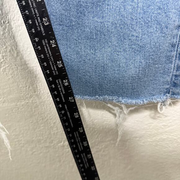 Levi's Womens Jeans Size 31 Wedgie Straight Light Wash Blue Denim High Rise - Picture 7 of 15